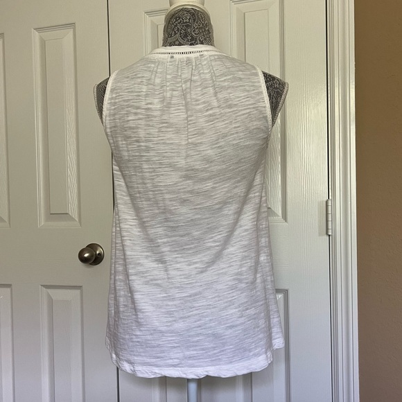 Banana Republic White Tank - Picture 2 of 4